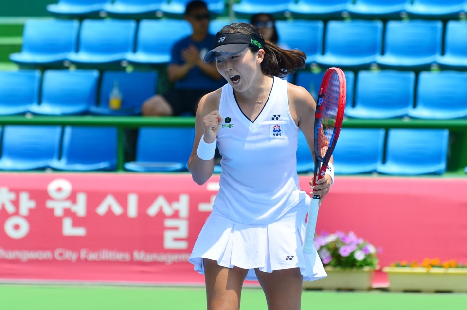 박소현.2023 ITF 창원국제여자테니스투어대회 단식 결승 진출