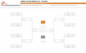 [SK렌터카 PBA-LPBA 월드 챔피언십 2021] LPBA 준준결승.  PBA 16 강 무승부