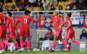 여자축구대표팀, 월드컵 출정 경기로 아이티와 친선경기 국내 평가전을 갖는다.