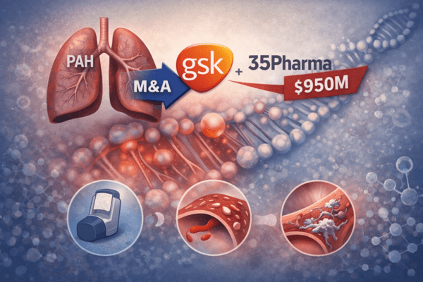 폐동맥고혈압 겨눈 GSK 1.2조 승부수...K-바이오 가치도 재조명될까 - 뉴스 썸네일 이미지