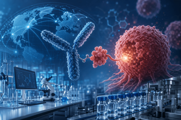 지금 국내사는 'ADC 개발 전쟁'...종근당, 고형암 환자 대상 글로벌 임상... - 뉴스 썸네일 이미지